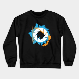 Portal Abstract Aperture Crewneck Sweatshirt